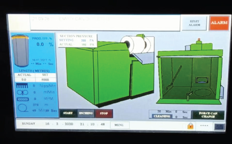 OUR MODIFIED COMBER TOUCH SCREEN
